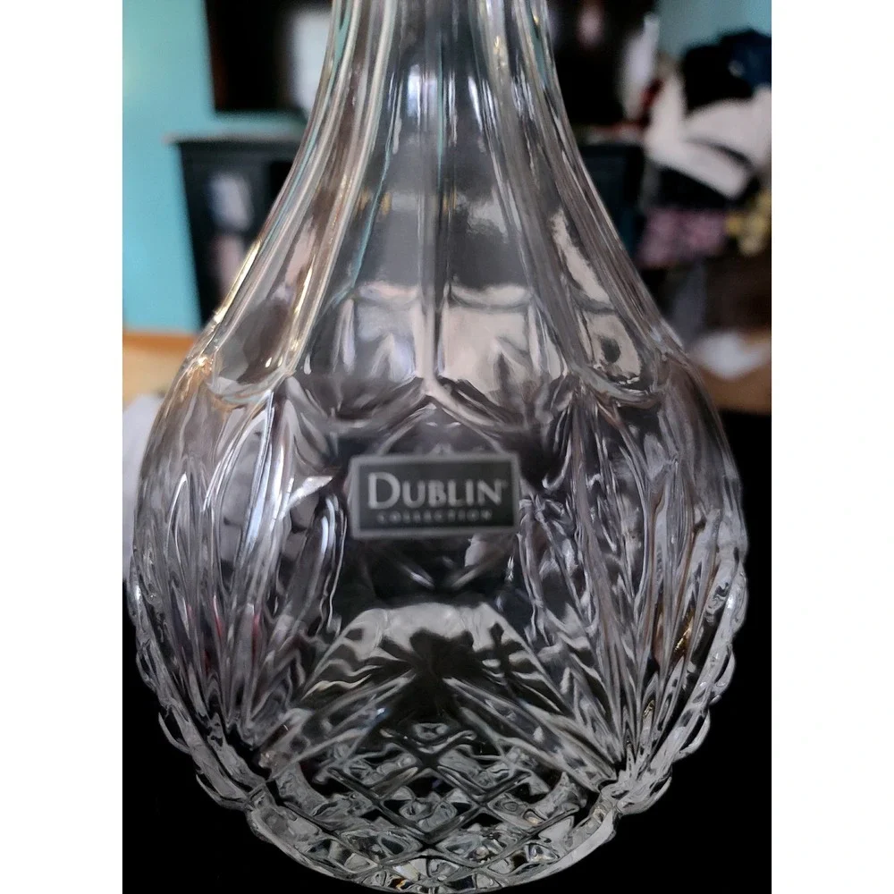 Dublin Collection Crystal Wine Decanter Carafe Shannon by Godinger‎ 850ml